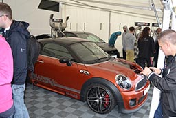 Milltek Sport cars on display Milltek Sport cars on display